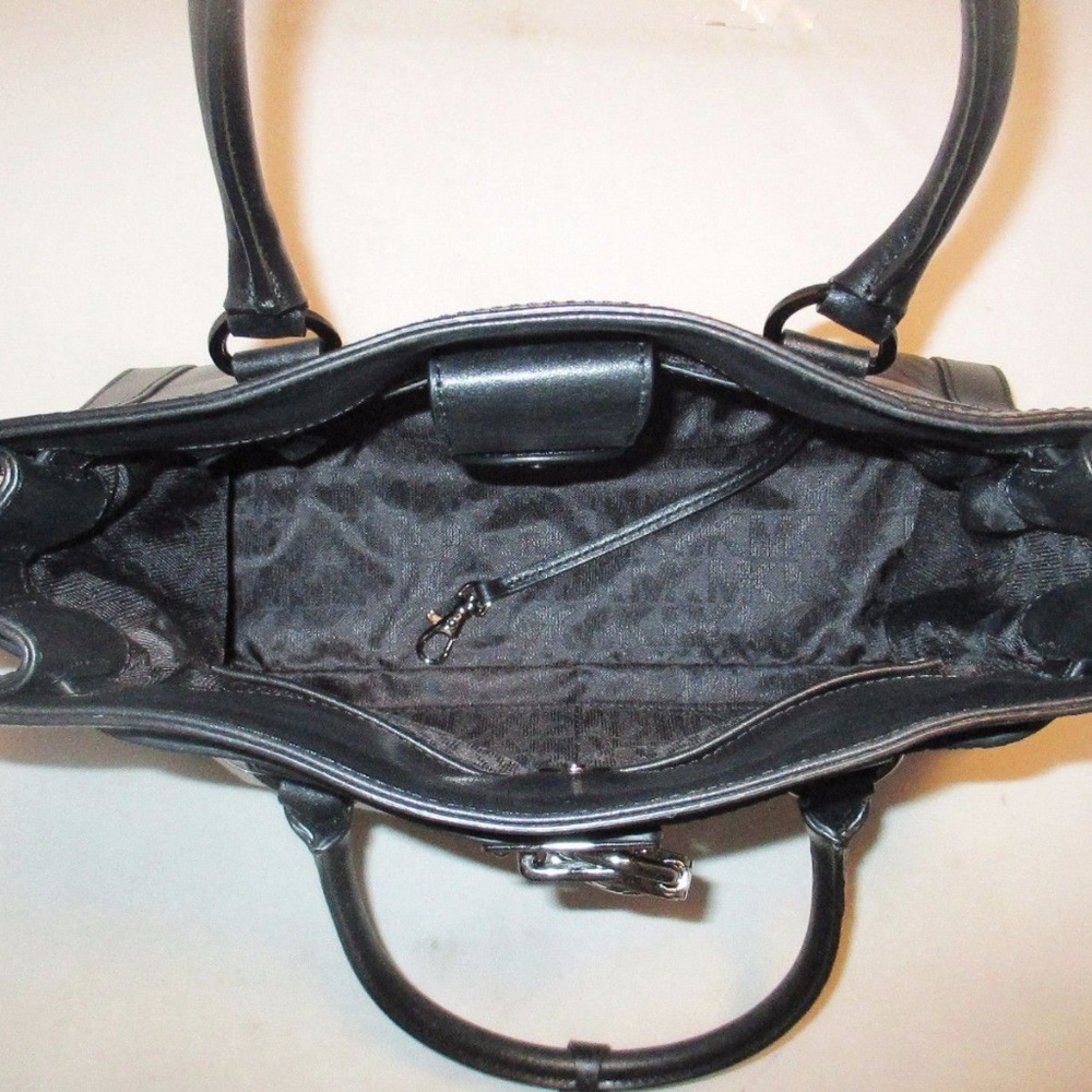 Michael Kors Hamilton Micro Stud E / W Satchel $398 Black #026 - Picture 9 of 15